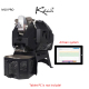 Kaleido Sniper M10 Pro Coffee Roaster roasting coffee beans at home