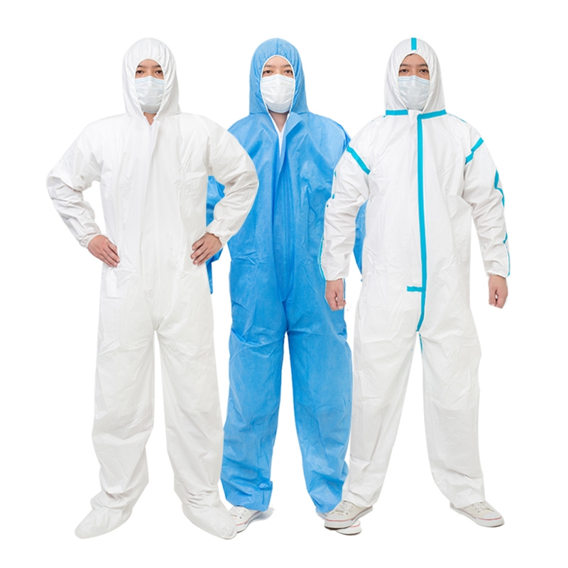 Xiantao Factory Customized SMS disposable Protective Coverall Manufacturers, Xiantao Factory Customized SMS disposable Protective Coverall Factory, Supply Xiantao Factory Customized SMS disposable Protective Coverall