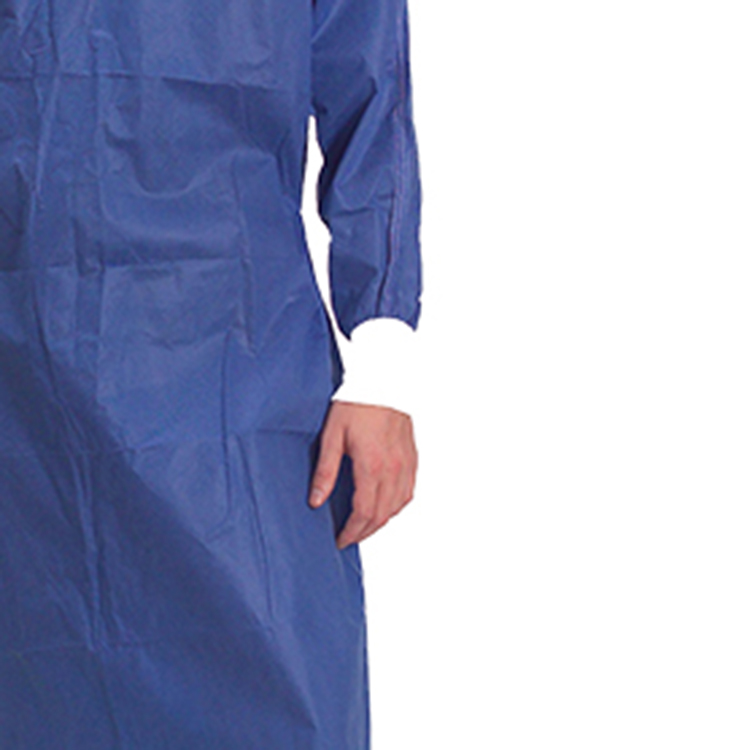 Disposable SMS 45gsm Dark Blue Isolation Gown Manufacturers, Disposable SMS 45gsm Dark Blue Isolation Gown Factory, Supply Disposable SMS 45gsm Dark Blue Isolation Gown