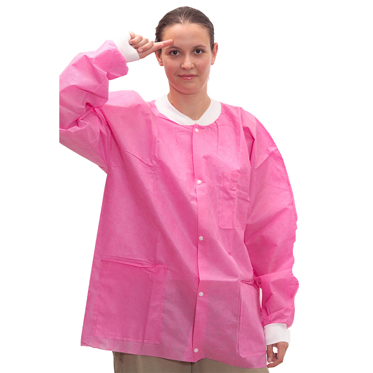 Non-Woven PP 40g Lab Coat Beauty Salon Food Industry Manufacturers, Non-Woven PP 40g Lab Coat Beauty Salon Food Industry Factory, Supply Non-Woven PP 40g Lab Coat Beauty Salon Food Industry