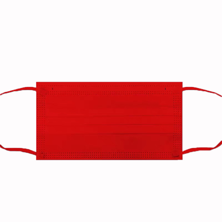 Red 3 Layer Earloop Disposable Face Masks Manufacturers, Red 3 Layer Earloop Disposable Face Masks Factory, Supply Red 3 Layer Earloop Disposable Face Masks