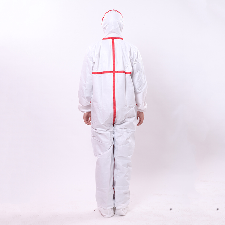 SF TYPE 4/5/6 Disposable Non-woven coverall Manufacturers, SF TYPE 4/5/6 Disposable Non-woven coverall Factory, Supply SF TYPE 4/5/6 Disposable Non-woven coverall