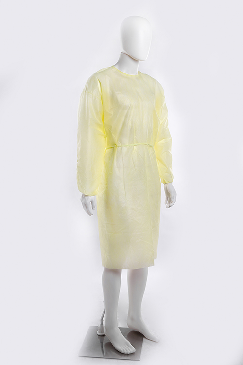 PP Isolation gowns elastic cuffs yellow protective gowns Manufacturers, PP Isolation gowns elastic cuffs yellow protective gowns Factory, Supply PP Isolation gowns elastic cuffs yellow protective gowns