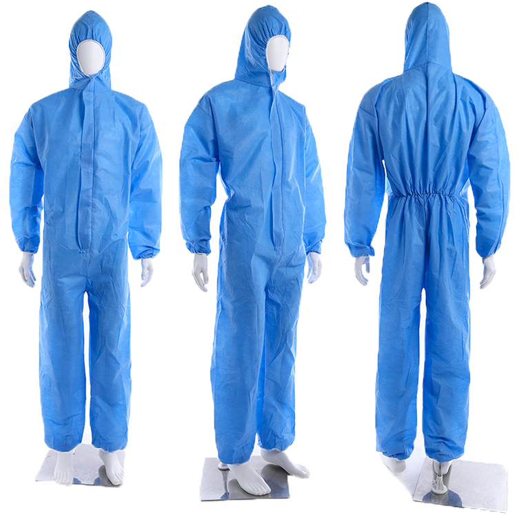 TYPE 5/6 SMS Disposable Surgical Medical Coverall Manufacturers, TYPE 5/6 SMS Disposable Surgical Medical Coverall Factory, Supply TYPE 5/6 SMS Disposable Surgical Medical Coverall