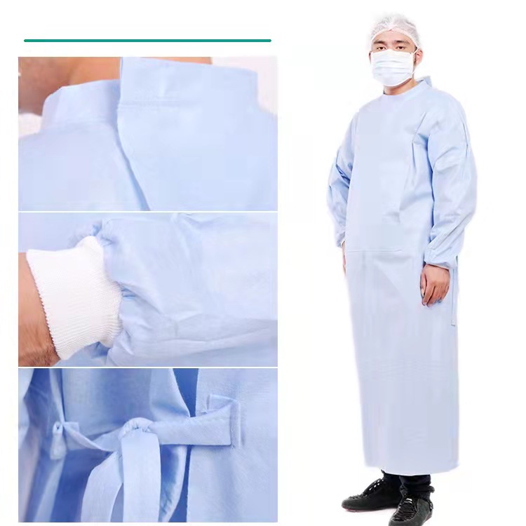 Disposable SMS 45gsm Dark Blue Isolation Gown Manufacturers, Disposable SMS 45gsm Dark Blue Isolation Gown Factory, Supply Disposable SMS 45gsm Dark Blue Isolation Gown