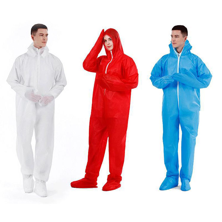 disposabale medical coveralls