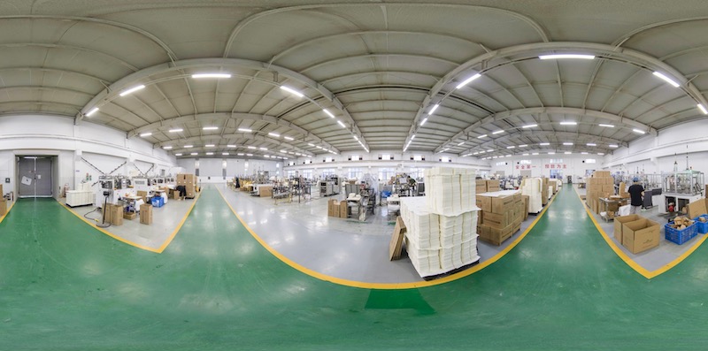 Officina della fabbrica Hywins