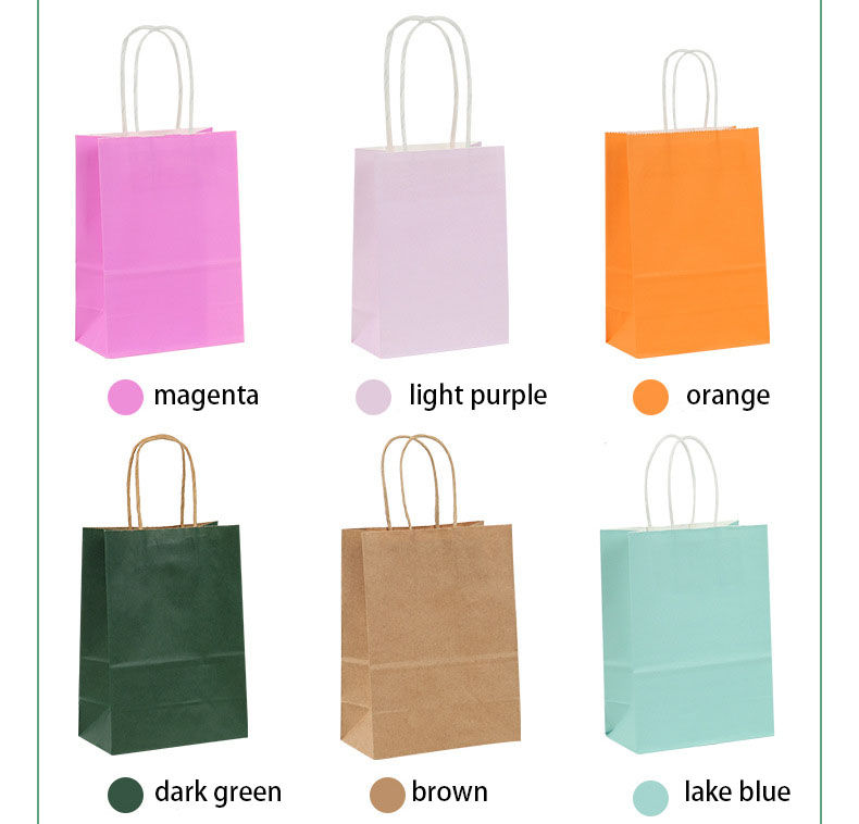 Saco de papel personalizado para viagem