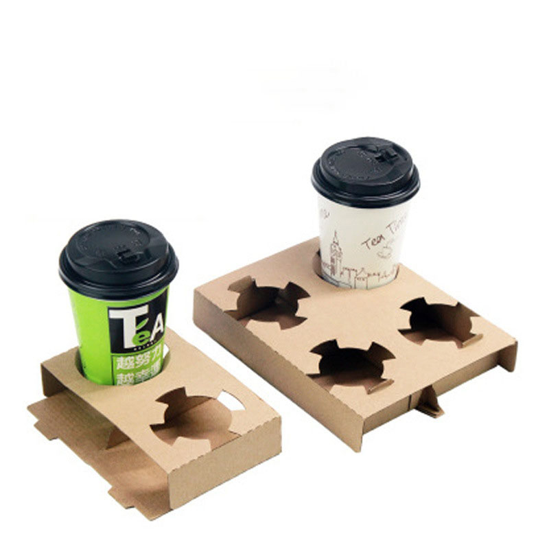 kraft paper drink carrier