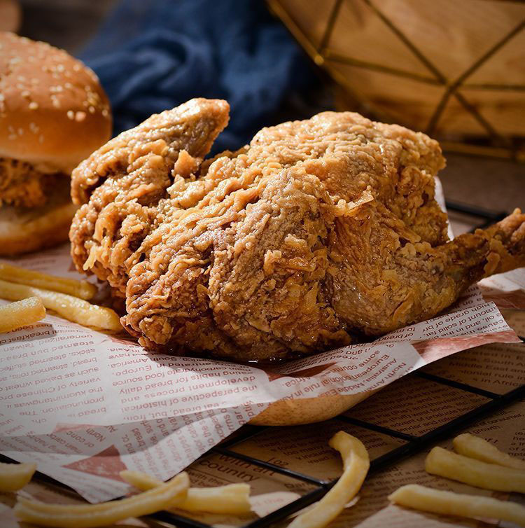 Papel de embrulho para fast food de qualidade alimentar