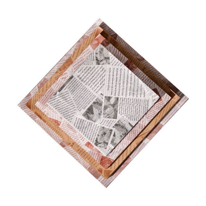 Papel de embrulho para fast food de qualidade alimentar