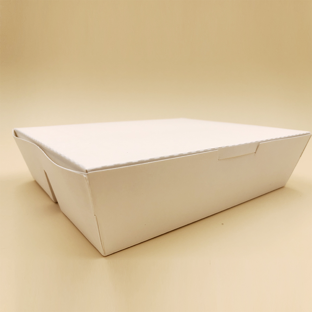 Embalagem biodegradável personalizada de 3 compartimentos para alimentos para viagem