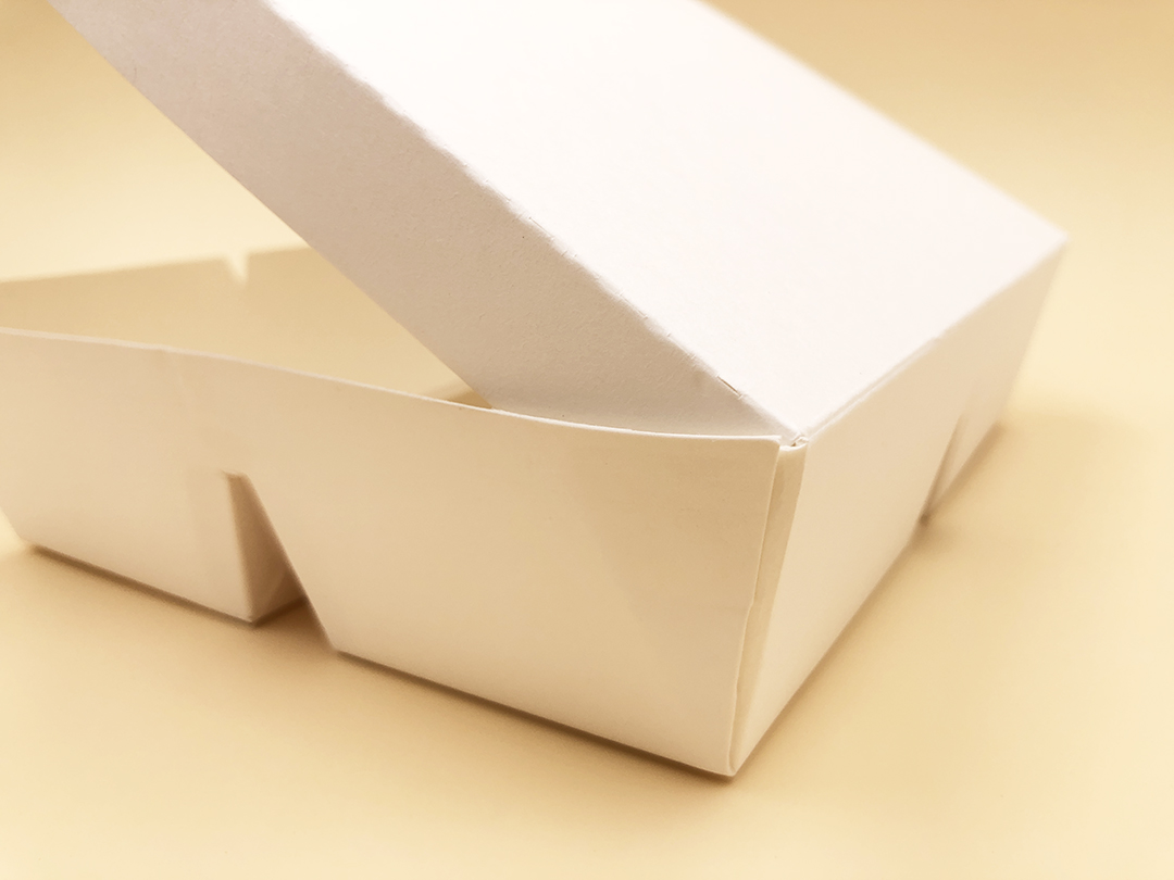 Embalagem biodegradável personalizada de 3 compartimentos para alimentos para viagem