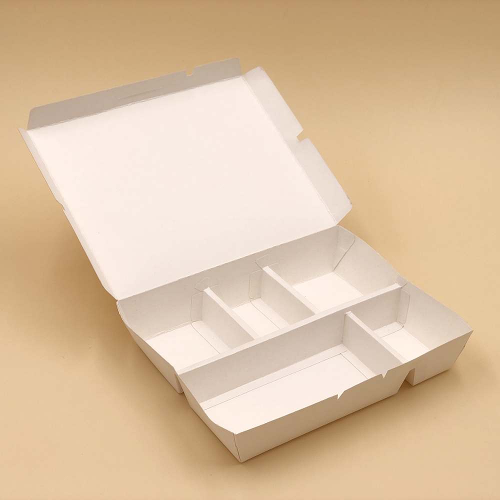 5 division takeout food box