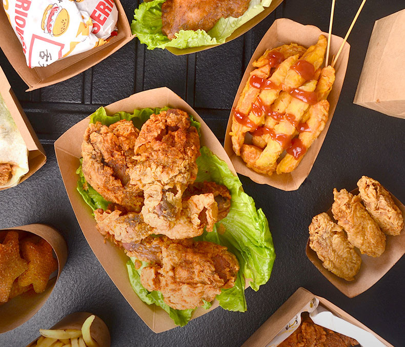 disposable food trays with lid