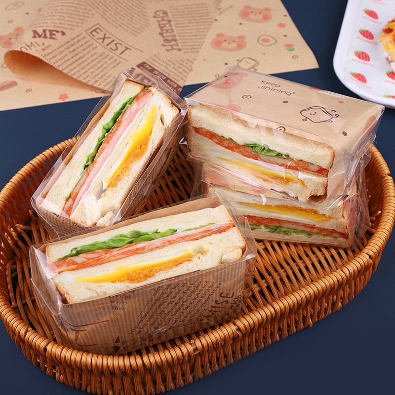 custom sandwich wrap paper