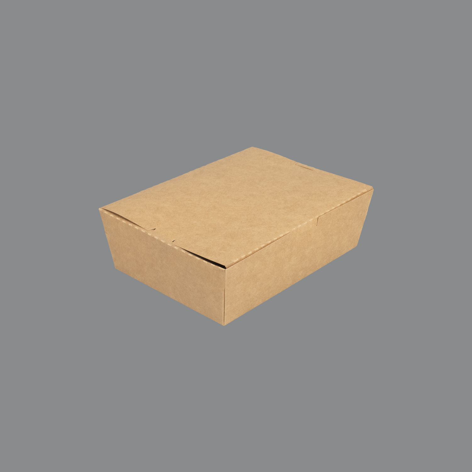 Caixa de papel kraft descartável para comida para viagem