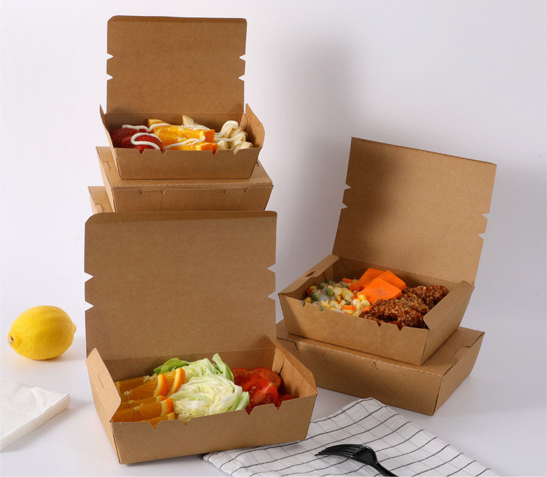 disposable bento box with lid
