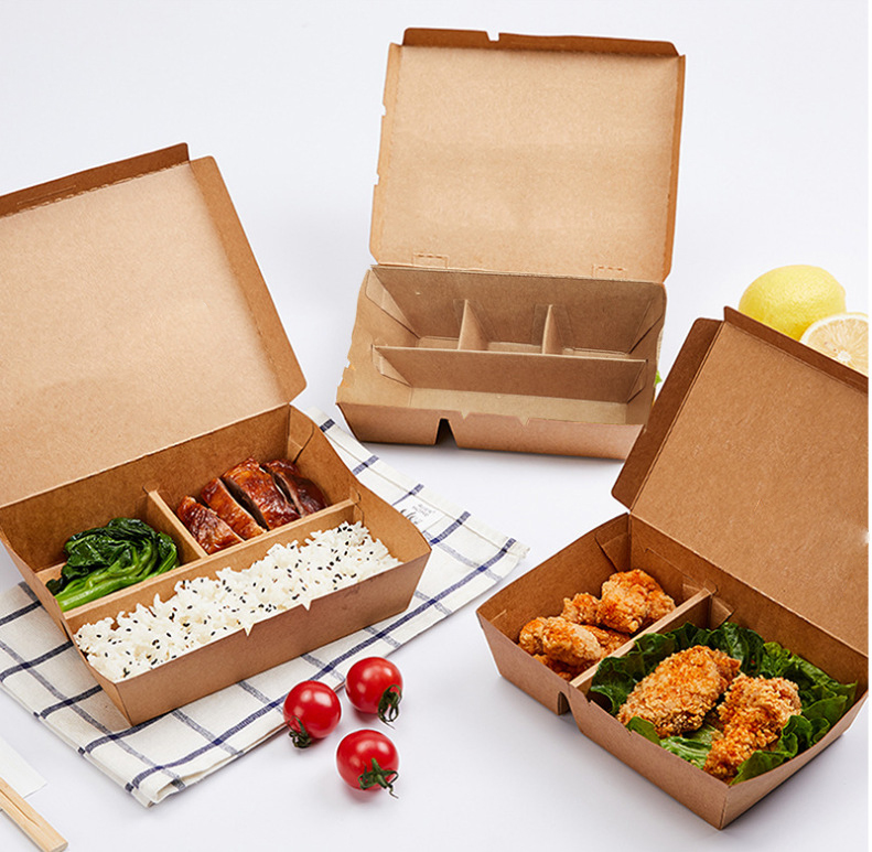kraft paper lunch box