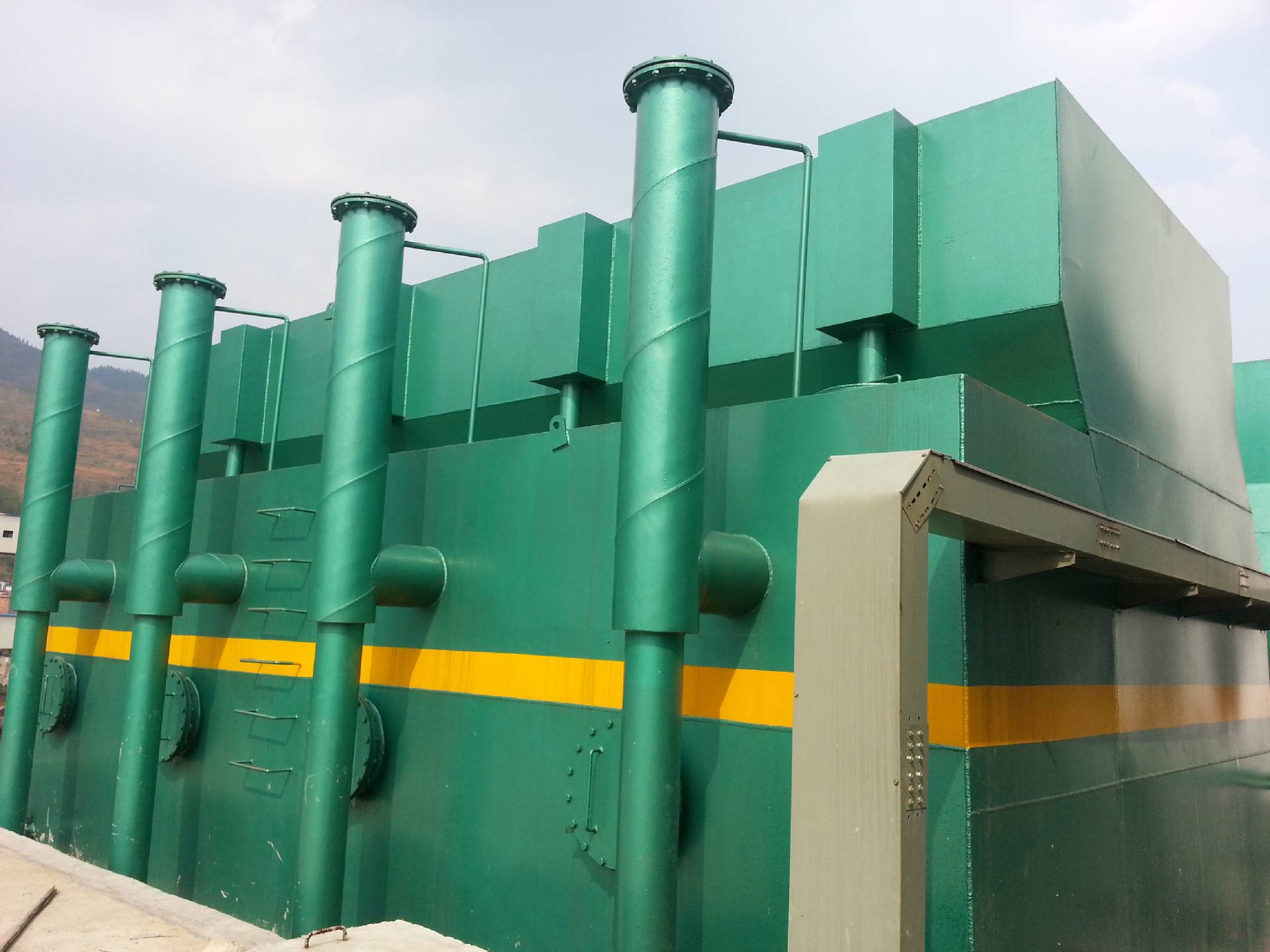 Purification and reuse water treatment equipment of sewage plant