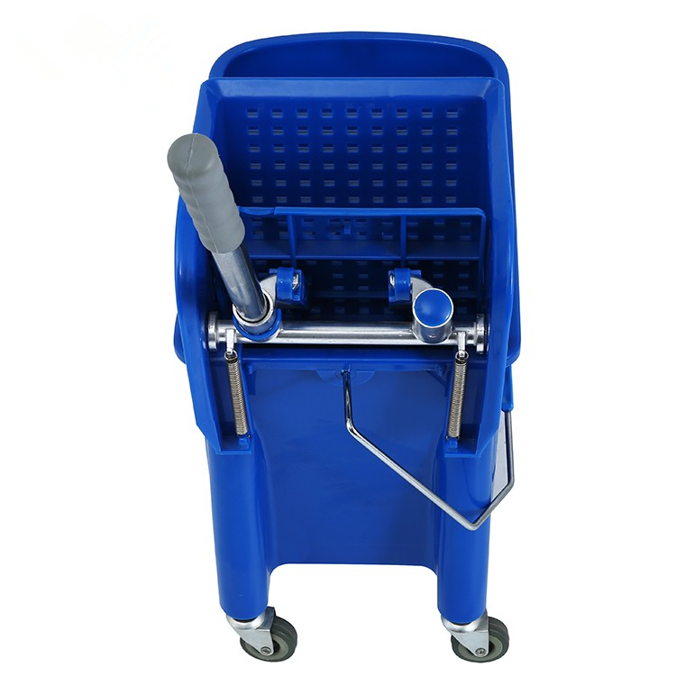 Single Mop Wringer Trolley Bucket With Press Wringer In Housekeeping