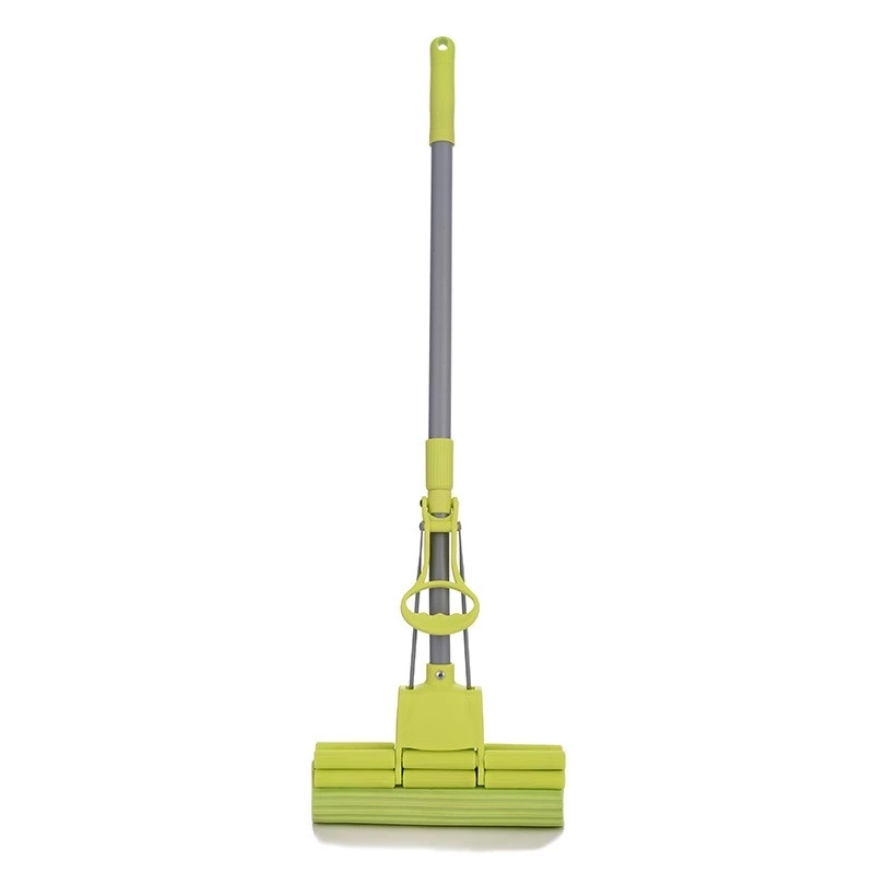 Sliding Type Metal Handle Double Roller Pva Sponge Mop Commercial