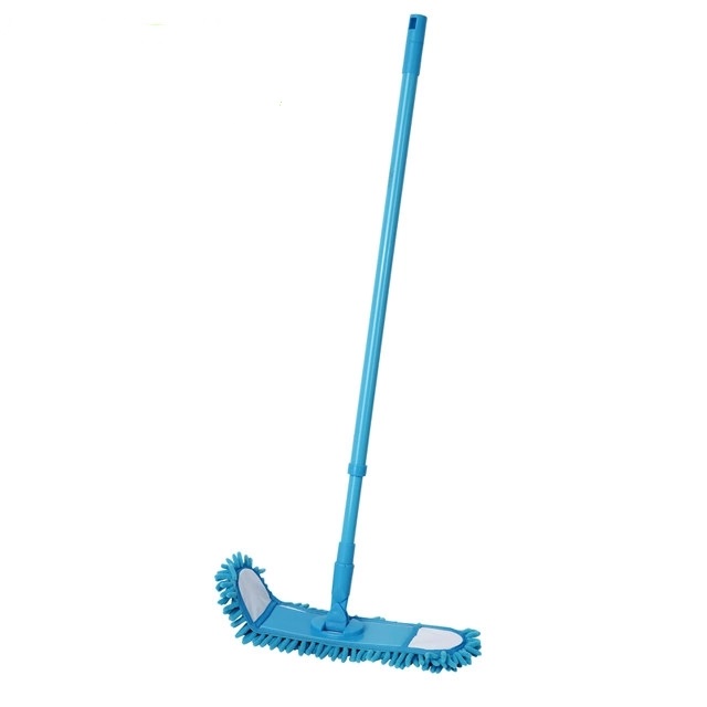 Flat Head Microfiber Floor Cleaning Dry Dust Mop