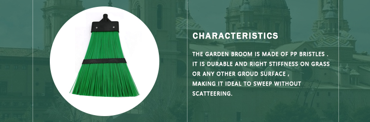 outdoor plastic push broom