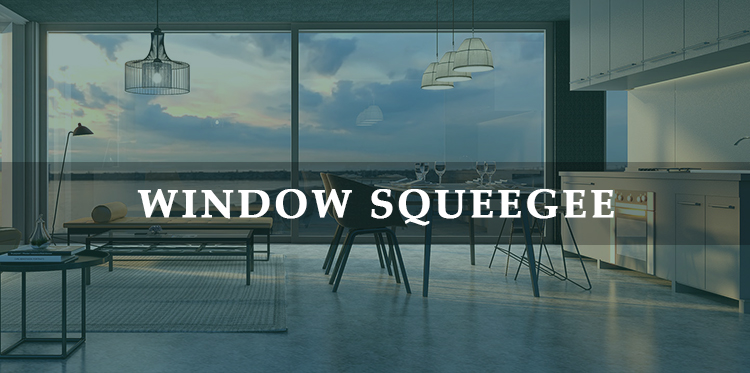 glass window squeegee