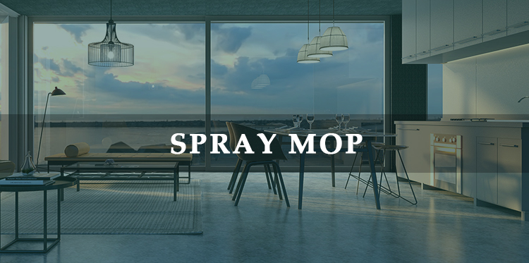 cleaning mop with spray