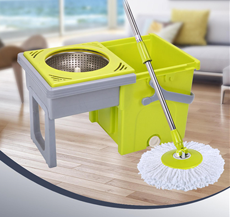 folding mop and bucket