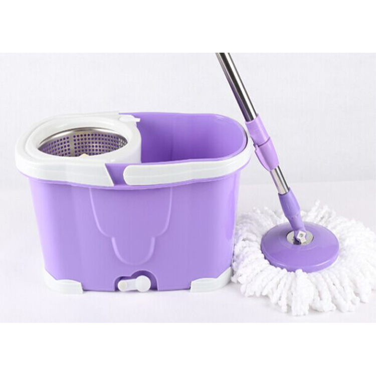 De Squeezy Magic Spin-mop en emmerset