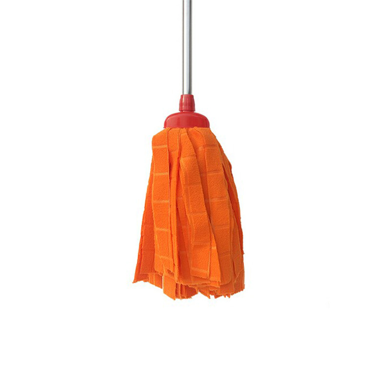 Heavy Duty Microfiber Cloth Wet Mop Head Replacement