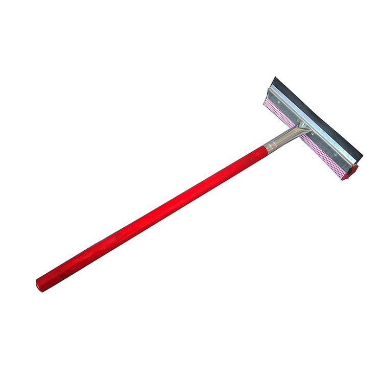 Car Window Squeegee With 24 Wooden Handle