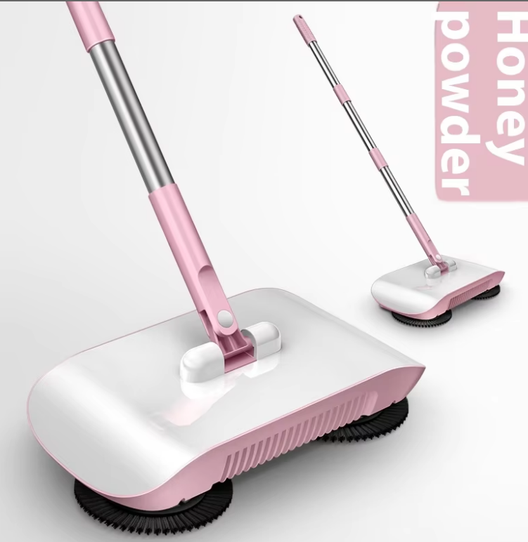 Factory Home Cleaning Tools Eco-Friendly Magic Broom Hand Push Sweeper with PP Broom Head Dustpan Soft Bristles
