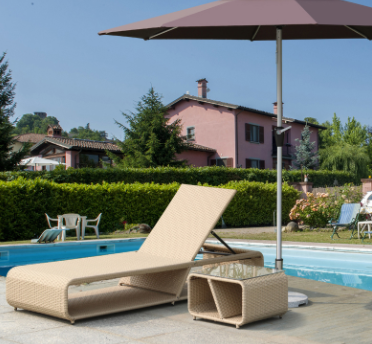 Lounge Chair Pool Rasenliege Sonnendeck