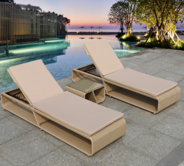 Lounge Chair Pool Lawn Lounger Sun Deck
