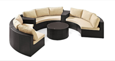 Outdoor Leisure Balcony Sofa Single Double Rattan Resort Chaise Lounge Chairs