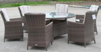 Pub Set Outdoor High Top Table And Bar Height Patio Chairs