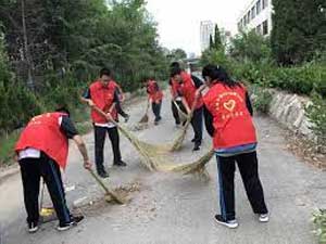 会社がボランティア活動を主催