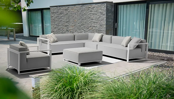 Ensembles sectionnels en vente Ensemble de patio extérieur