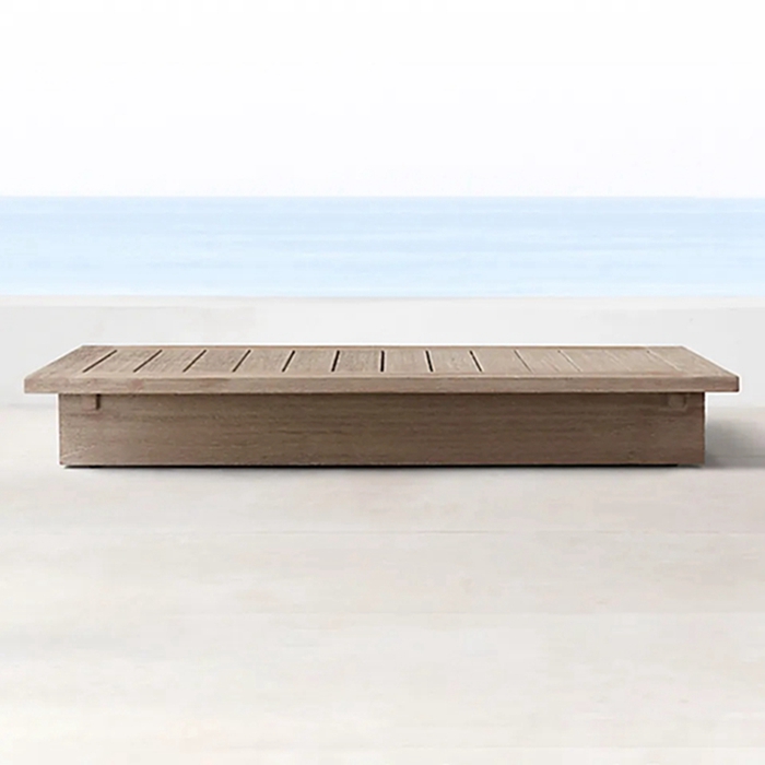 outdoor wooden sofa