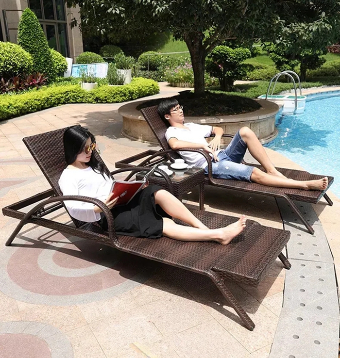 China lounge rattan furniture Wholesale Factory Foshan Hanse