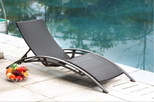 outdoor terrace lounge chair