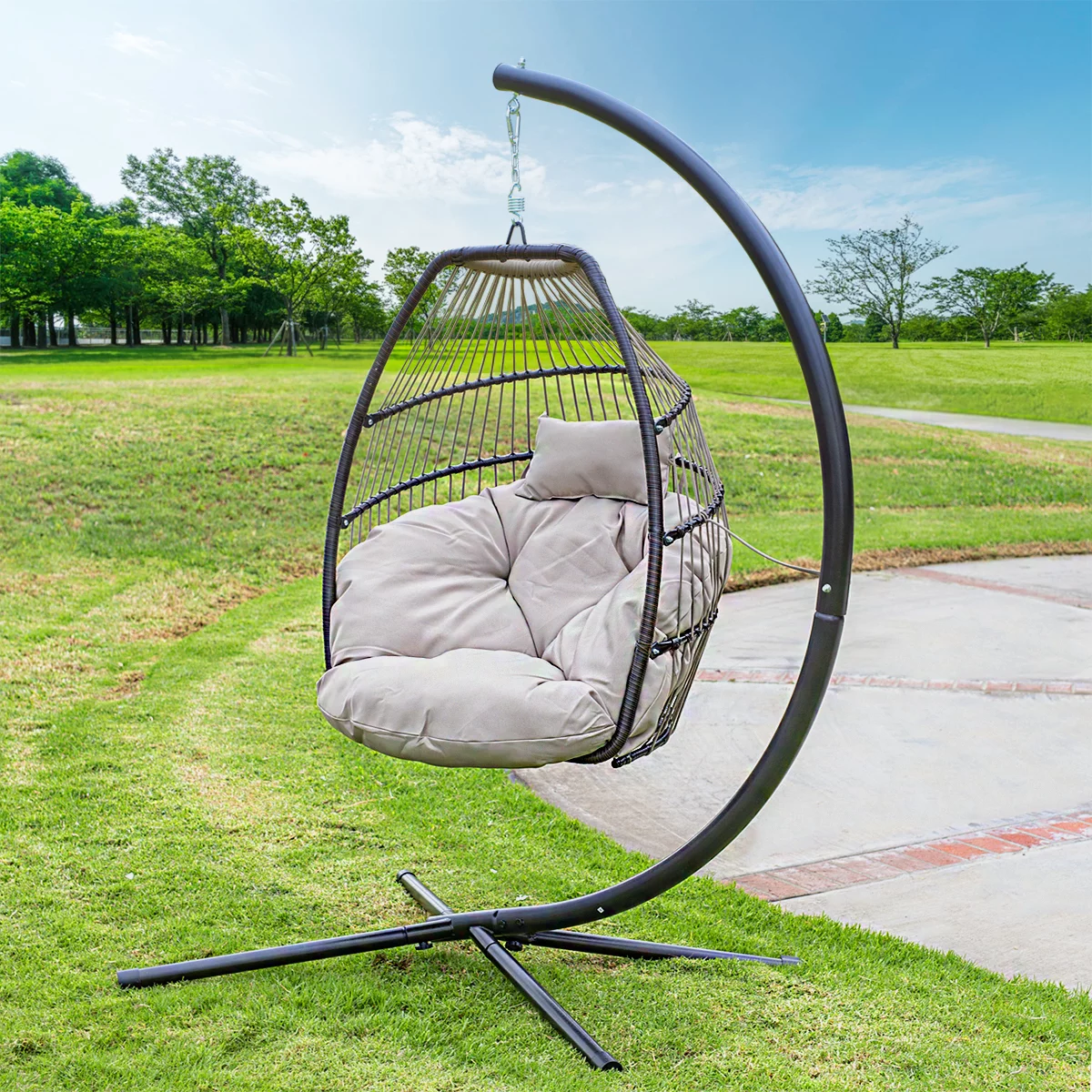gardeon outdoor swing chair