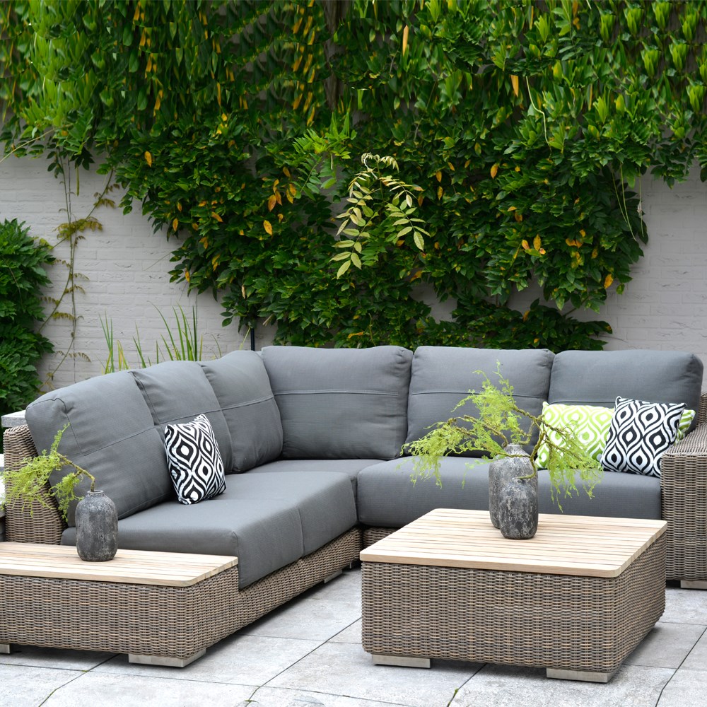 outdoor garden corner sofa