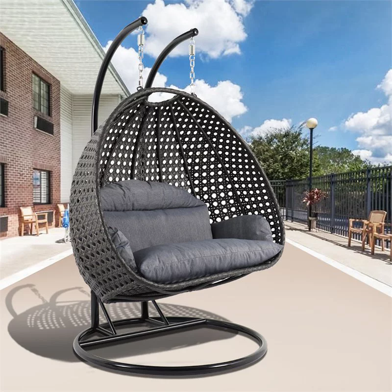 outdoor double egg chair