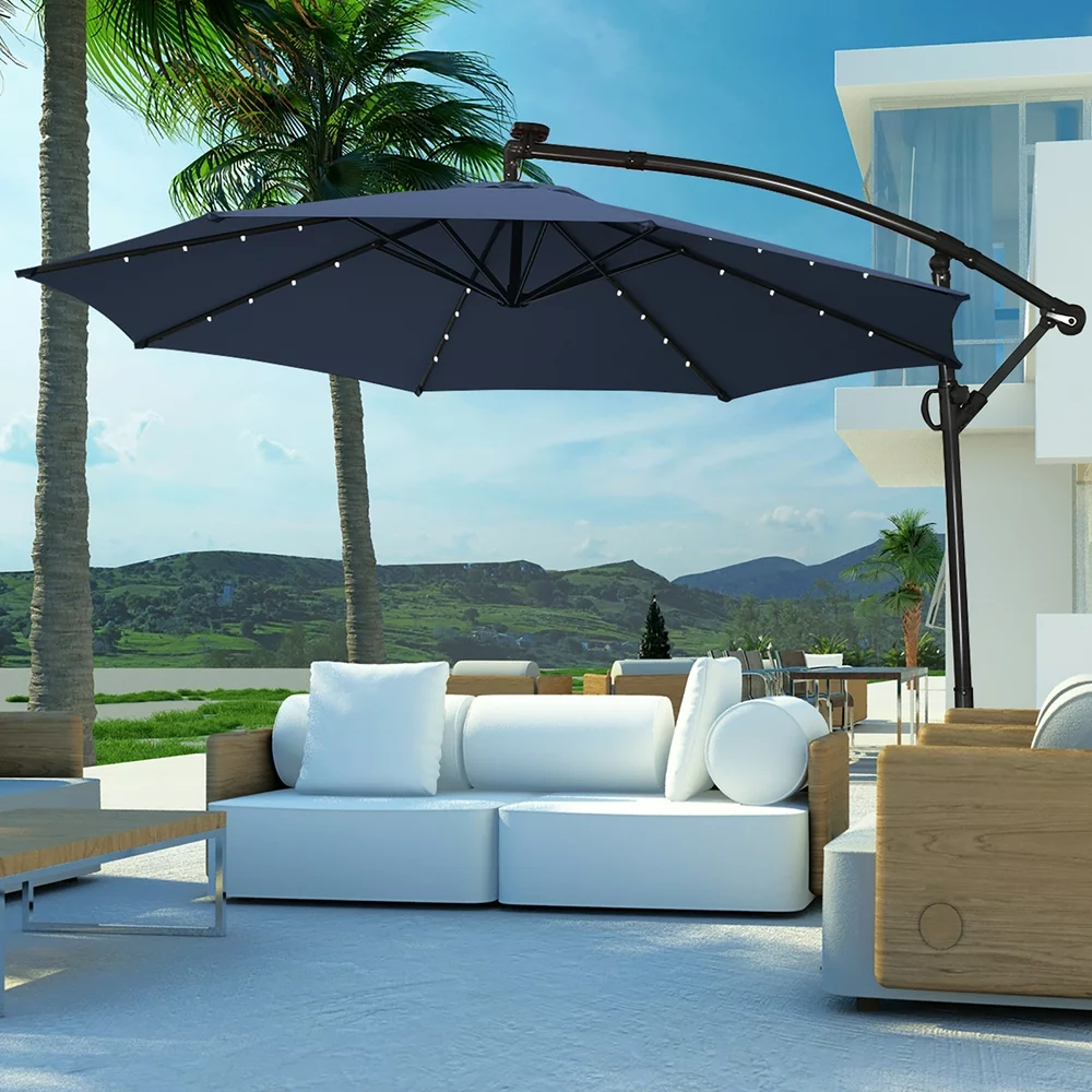 large cantilever parasol