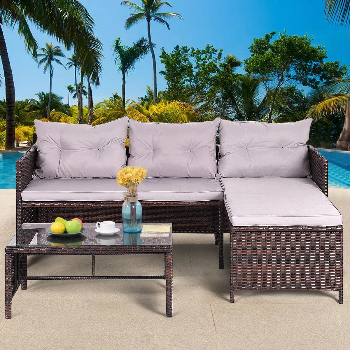 outdoor rattan furniture