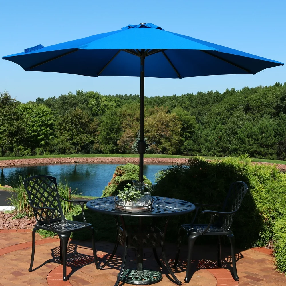 Square patio umbrella